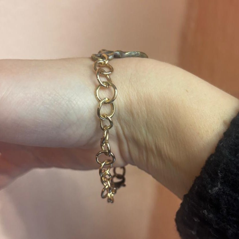 Bracciale Sunset blue - pezzo unico - Breccia Studio - bracciale