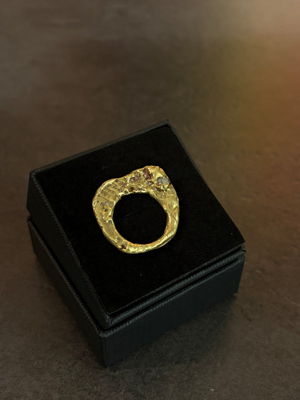Anello Mosaico piatto