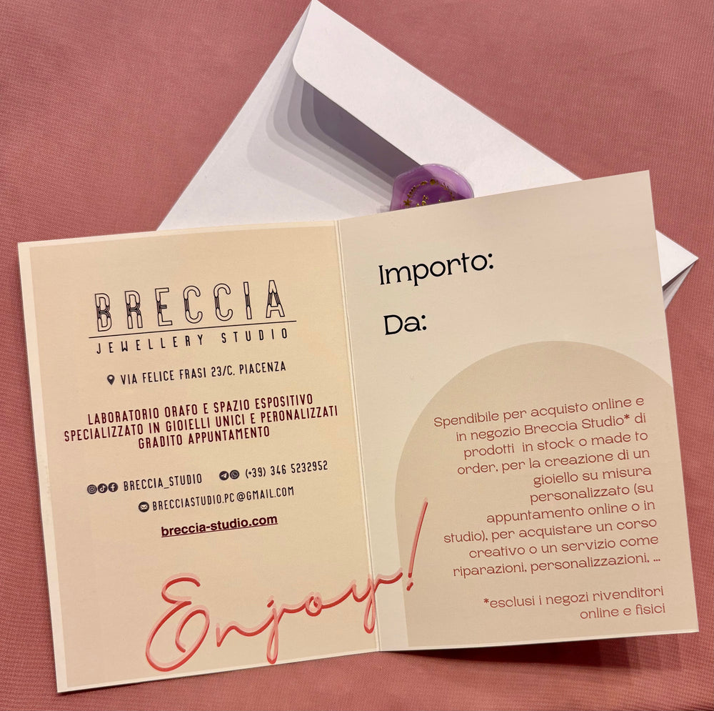 Gift card Breccia Studio