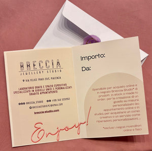 Gift card Breccia Studio