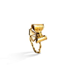 Anello fiocchetto - Breccia Studio -