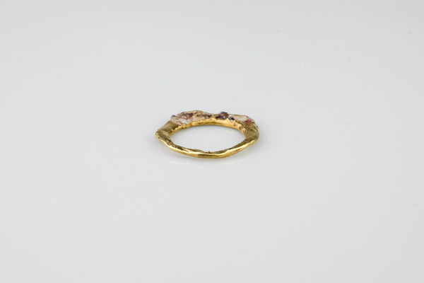 Anello piatto - Breccia Studio - 
