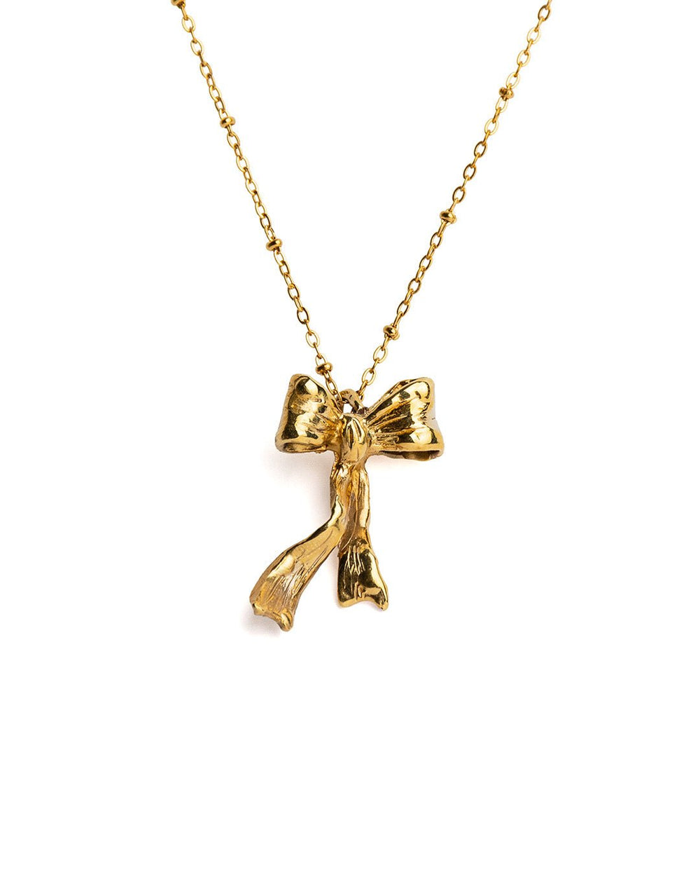 Collana Fiocco grande - Breccia Studio -