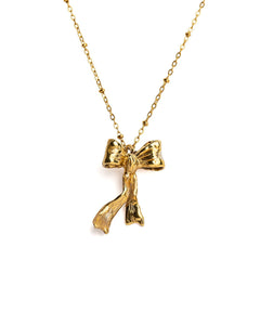 Collana Fiocco grande - Breccia Studio -