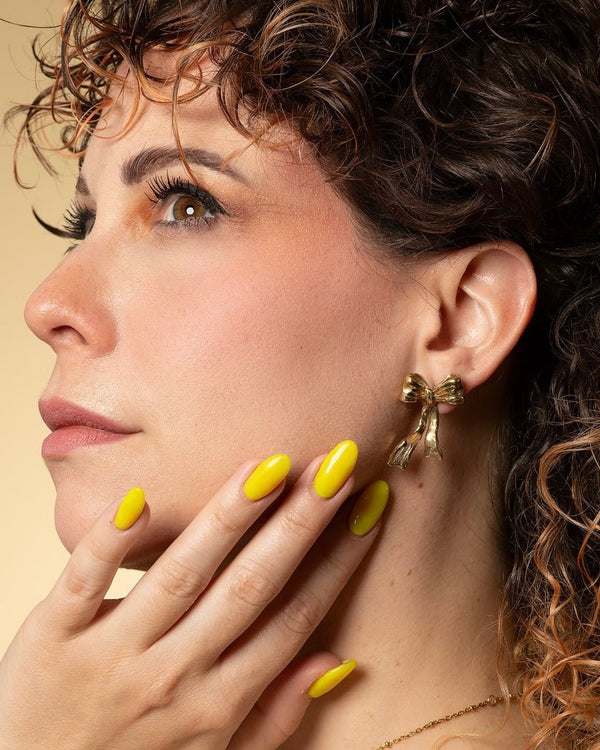 Orecchini Fiocchi morbidi - Breccia Studio -