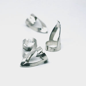 Pantera - anello regolabile - Breccia Studio - unghie gioiello