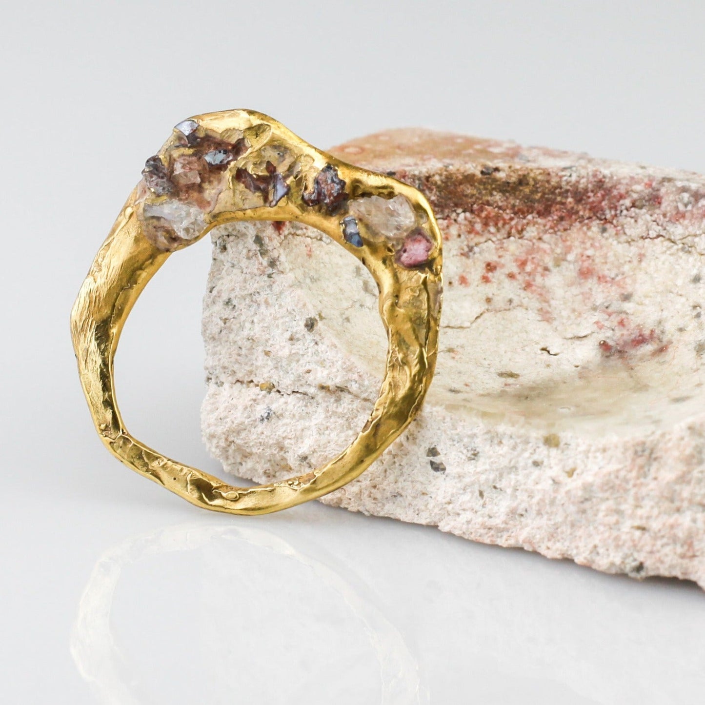 Anello Mosaico - Breccia Studio -