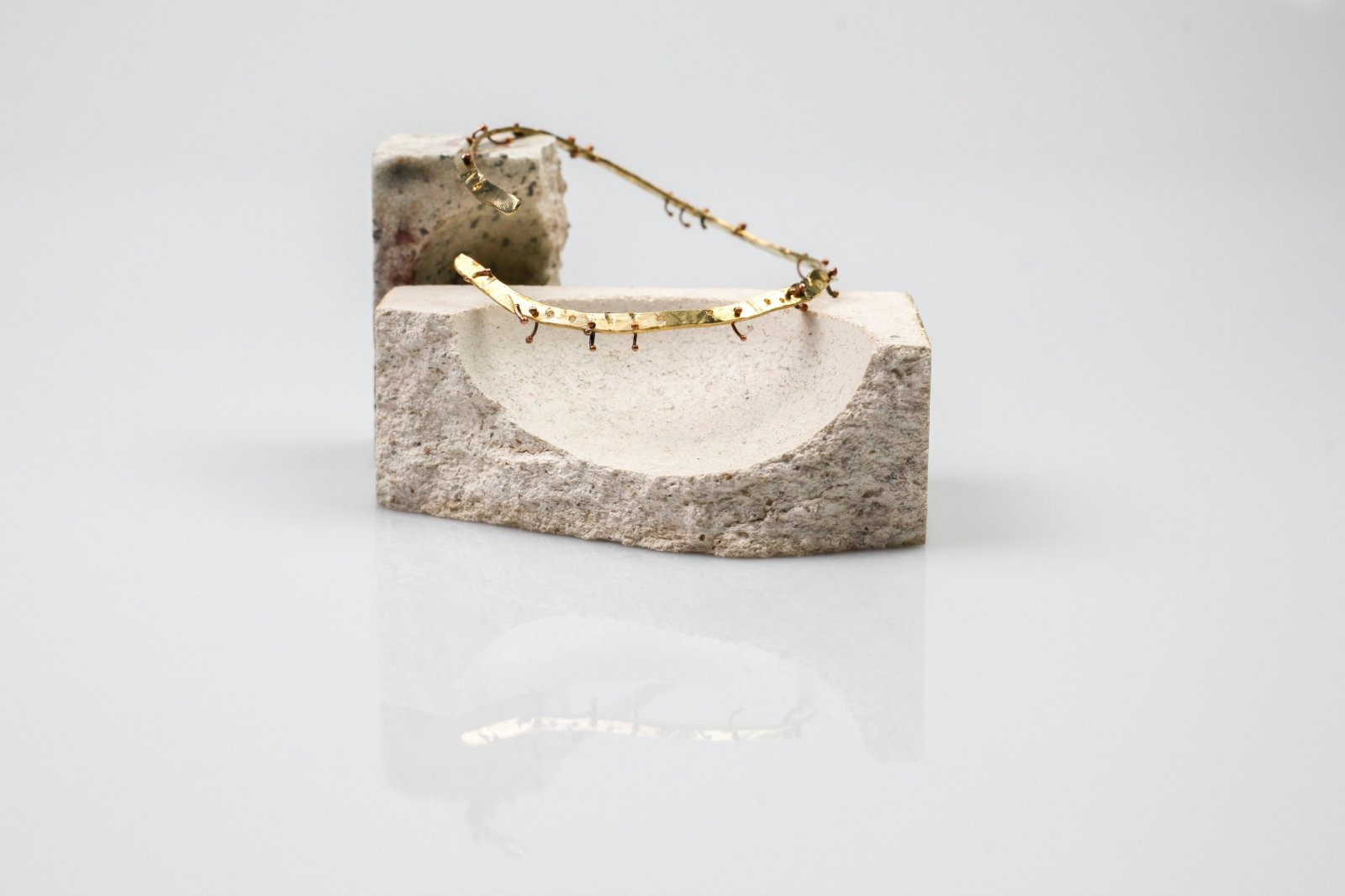 Bracciale Luna limited edition Oro 18 carati - Breccia Studio -